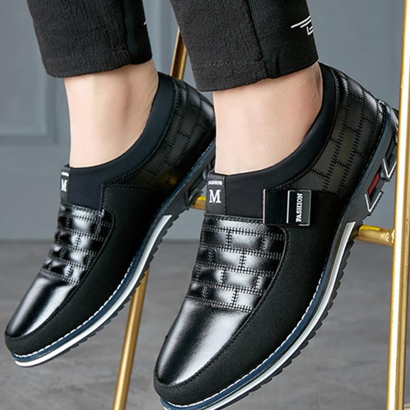 Ademend Leren Herenschoenen Belleza