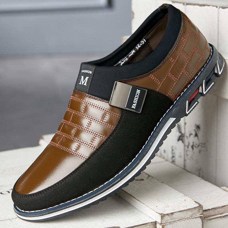 Ademend Leren Herenschoenen Belleza