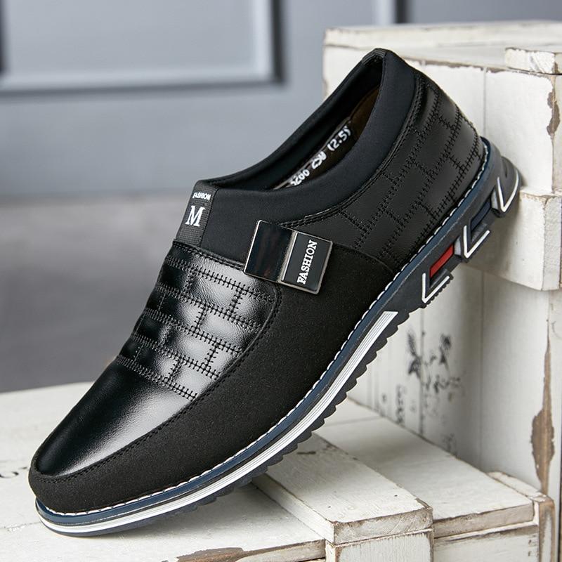 Ademend Leren Herenschoenen Belleza