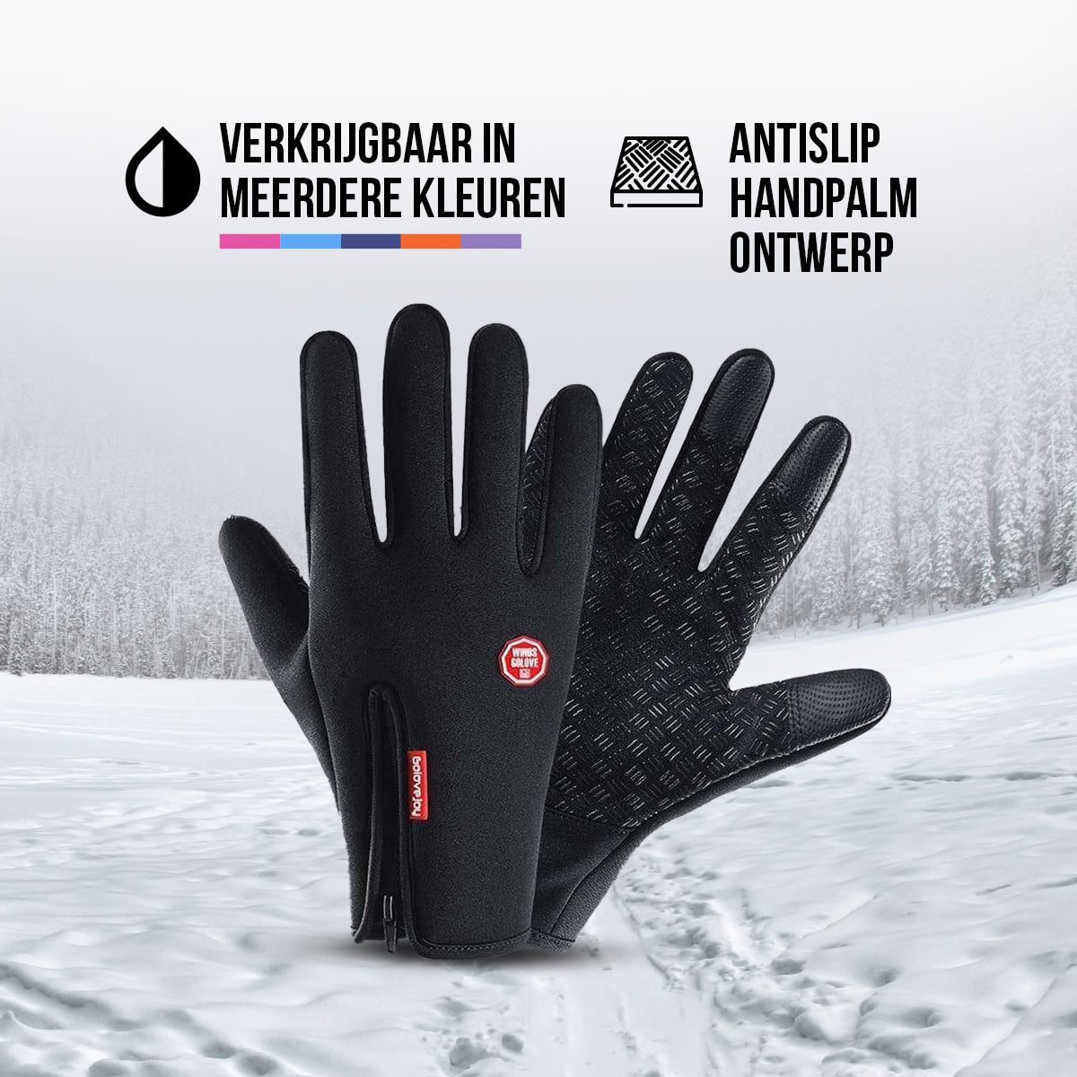 Winddichte Thermische Handschoenen - Warm en Gadgetvriendelijk