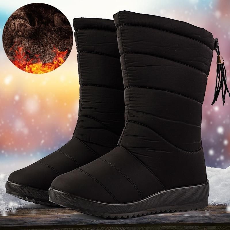 Super Warme Zachte Dames Winterlaarzen - 2021 Model Belleza