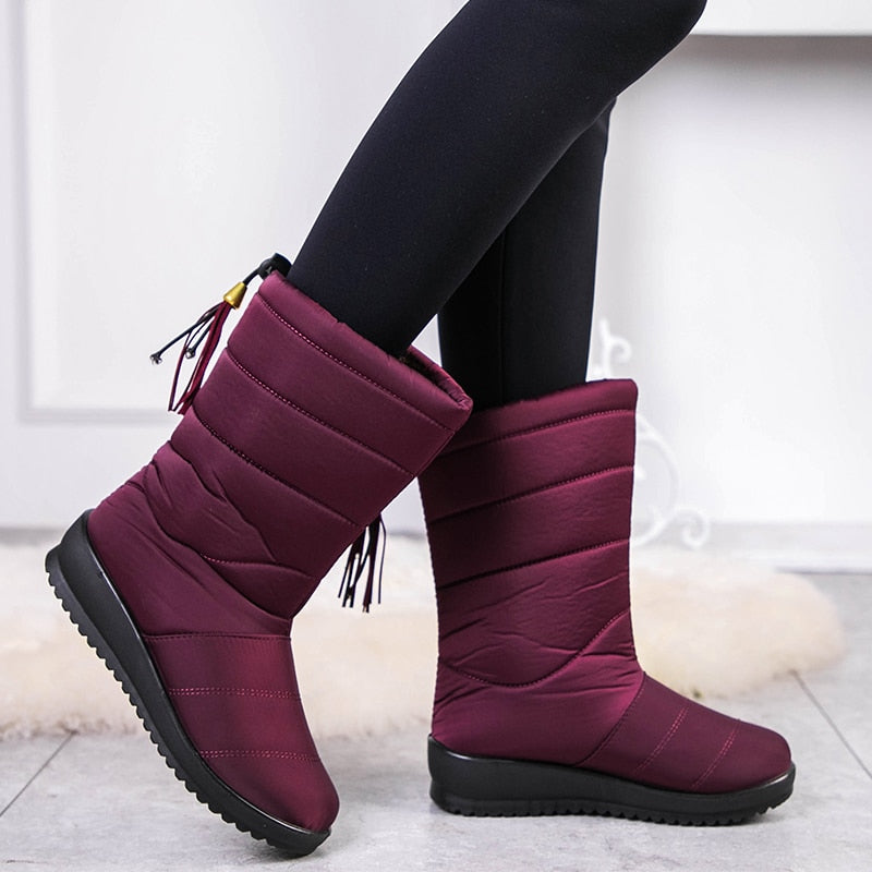 Super Warme Zachte Dames Winterlaarzen - 2021 Model Belleza