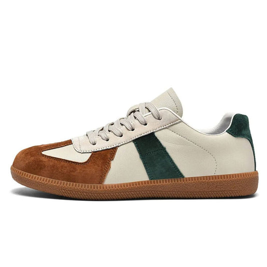 Heren Sneakers van Leer en Suède met Comfortabele Zolen 0