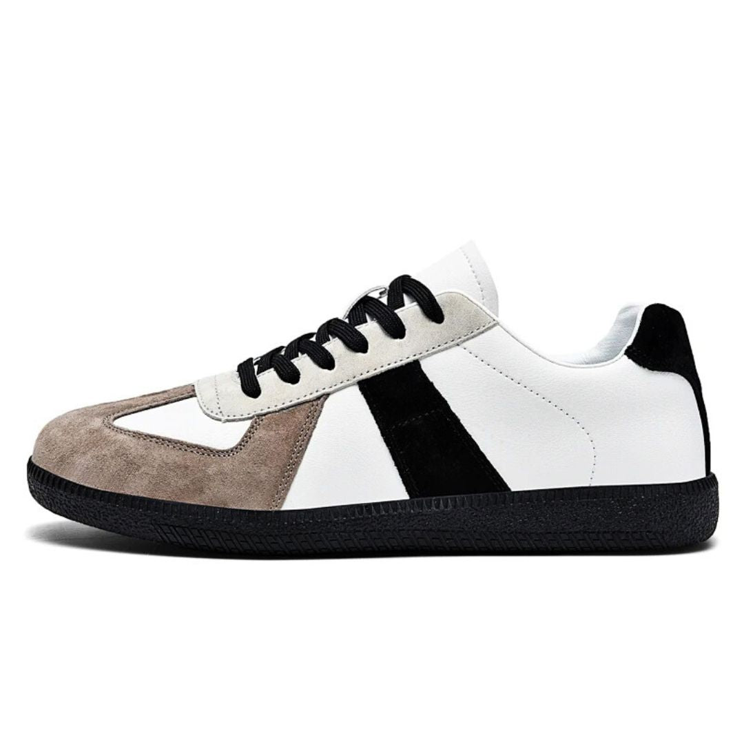 Heren Sneakers van Leer en Suède met Comfortabele Zolen 1