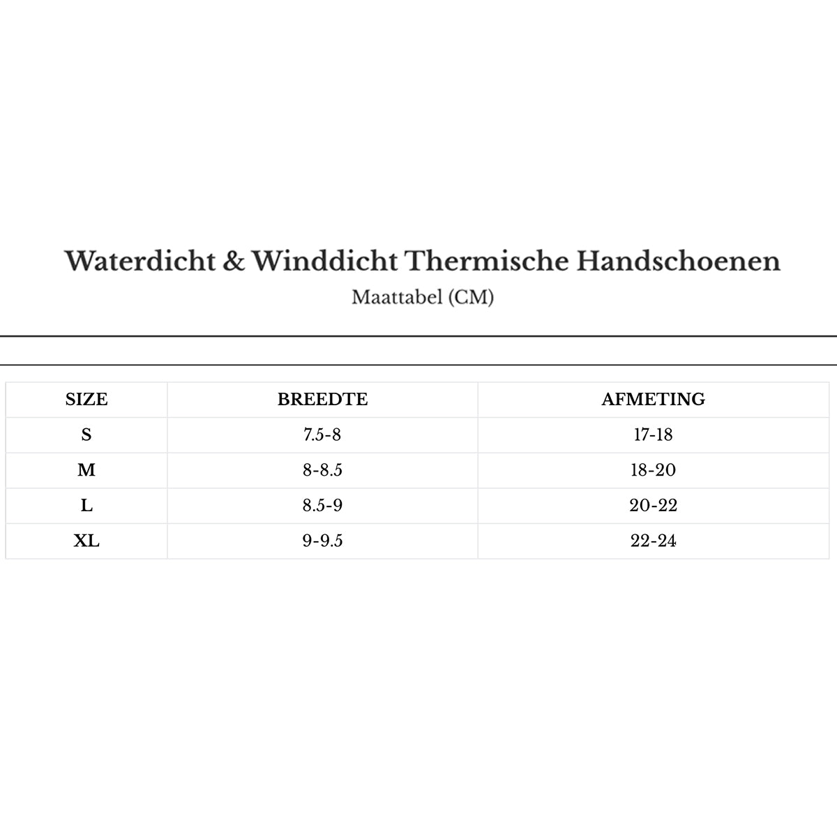 Winddichte Thermische Handschoenen - Warm en Gadgetvriendelijk